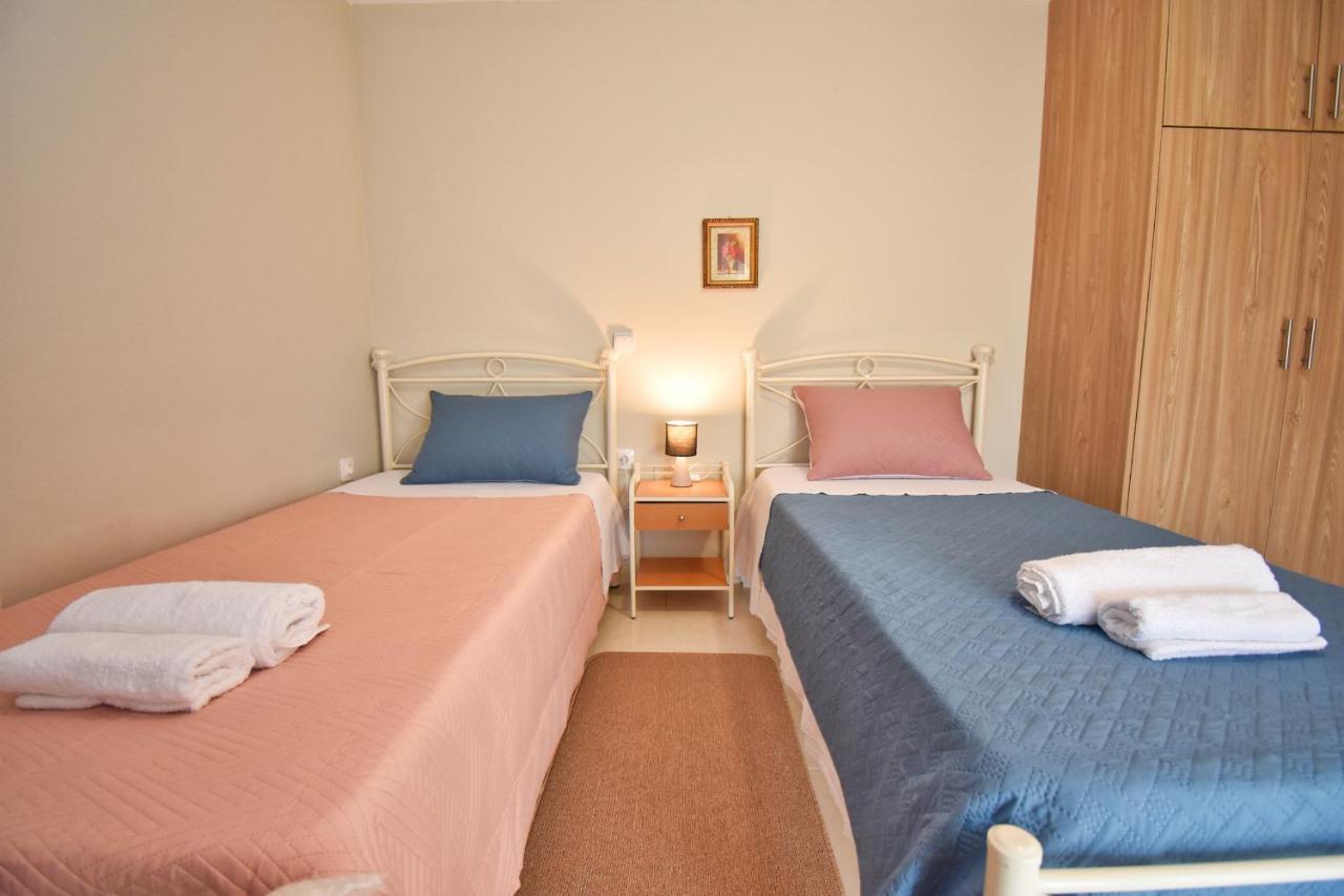 Casa Contessa In Garitsa - High Speed Wifi Apartment Anemomylos ภายนอก รูปภาพ