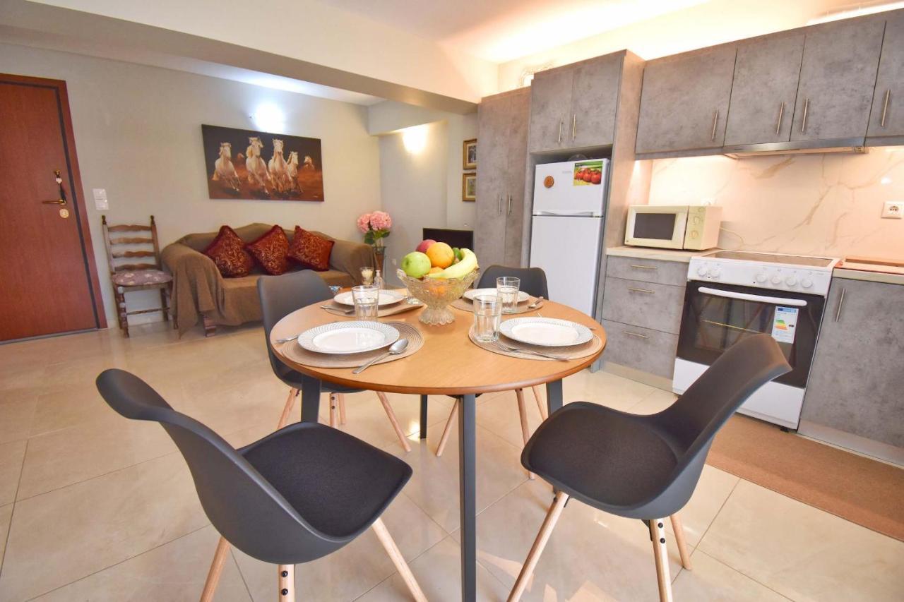 Casa Contessa In Garitsa - High Speed Wifi Apartment Anemomylos ภายนอก รูปภาพ